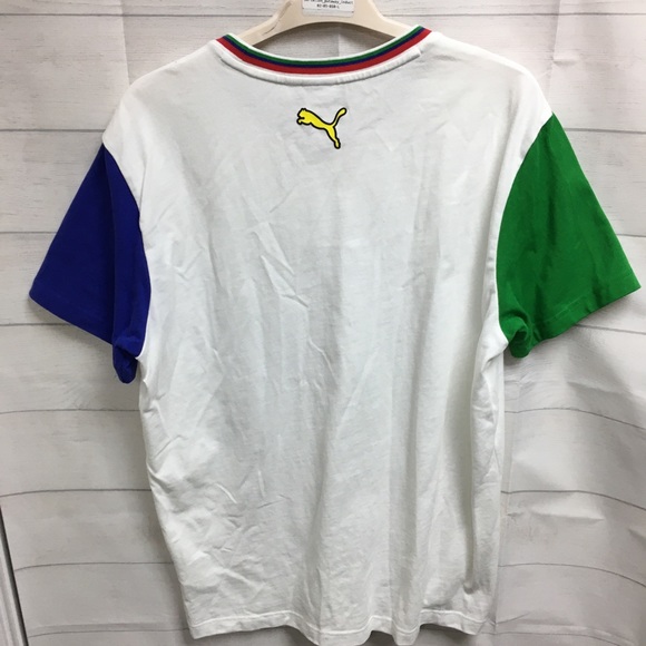 New with Defects Puma x Chinatown Market Colorblock Tee - Picture 7 of 13